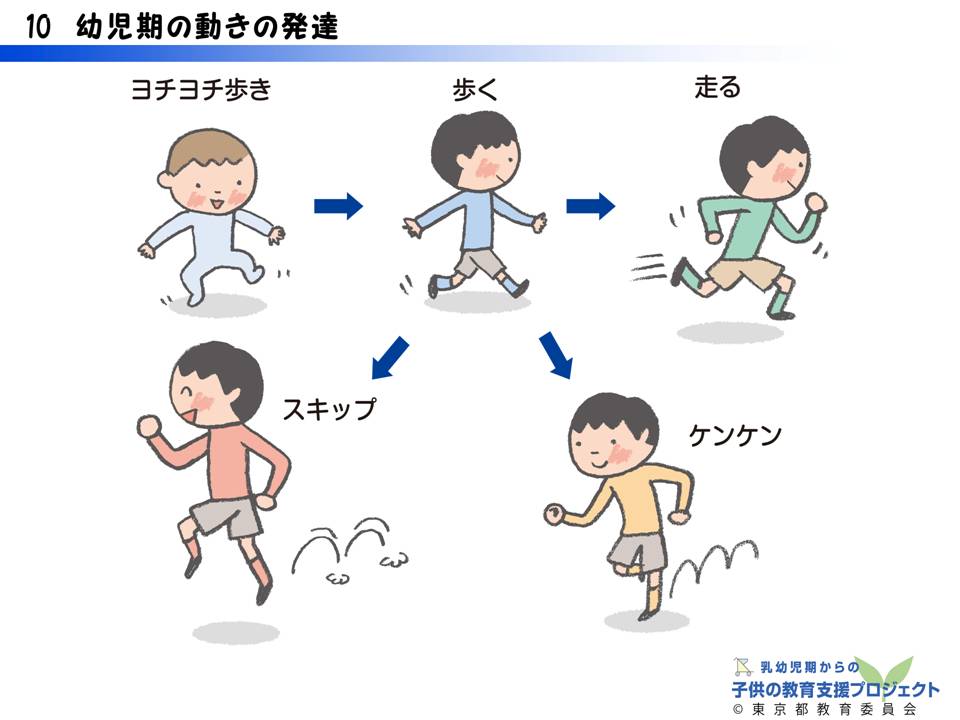 教材iii 運動能力の発達と 遊び の大切さ 運動遊びを通して育つもの 生涯学習関連情報 東京都生涯学習情報